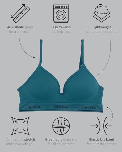 Calvin Klein Girls Seamless Hybrid Bra in Saudi Arabia