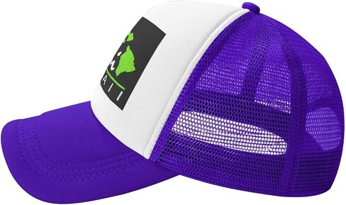 Maui Hawaiian Islands Trucker Hat Snapback Mesh Baseball Cap Unisex in Saudi Arabia