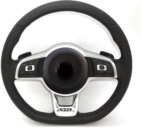iJDMTOY Twill-Weave Carbon Fiber Pattern/Style Larger Paddle Shifter Extensions Compatible with Volkswagen 2022-up MK8 Golf GTI, Jetta GLI, Arteon, Polo, etc in Saudi Arabia
