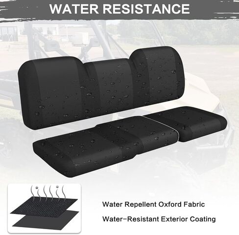 LKV Ranger Seat Covers Compatible with Polaris Ranger Crew XP 1000 2017-2021, Ranger Crew 1000 Premium 2020-2023 in Saudi Arabia
