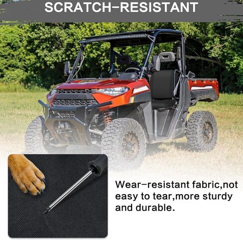 LKV Ranger Seat Covers Compatible with Polaris Ranger Crew XP 1000 2017-2021, Ranger Crew 1000 Premium 2020-2023 in Saudi Arabia