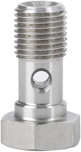 M10x1.25mm to 4AN Turbo Oil Feed Banjo Bolt Kit Compatible with Mitsubishi EVO 1-10 4G63T 4B11T in Saudi Arabia