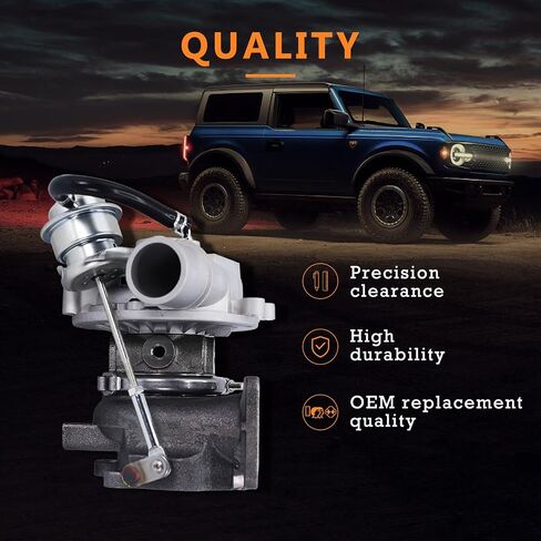 طقم شاحن توربيني TOPAZ RHF5 متوافق مع Ford Ranger 1999-2006 Courier Mazda B2500 Bravo 2.5L XN349G349AB XN349G348AB in Saudi Arabia