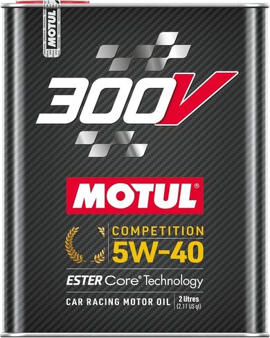 Motul 300V Power 5W40 Racing Motor Oil 2 Liter Can (Pack of 4) in Saudi Arabia