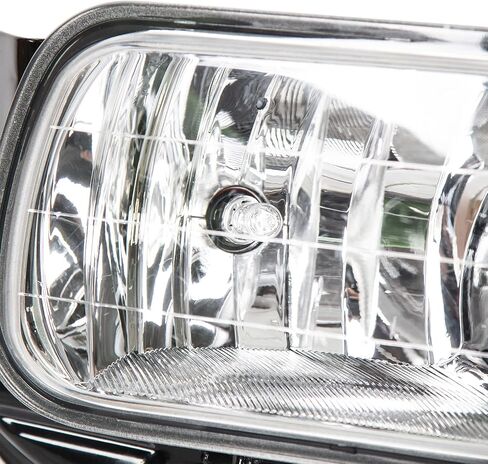مصابيح الضباب ECOTRIC مع استبدال المصابيح المتوافقة مع 2009-2012 Dodge Ram 1500 2010-2018 Ram 2500 3500 لاستبدال 55372734AA 55372734AB CH2594102 12V 42W مجموعة مصابيح الضباب الوفير in Saudi Arabia