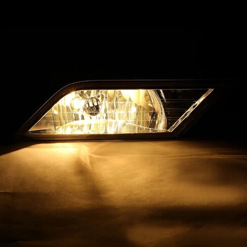 مصابيح الضباب HECASA المتوافقة مع مجموعة استبدال مصابيح الضباب Honda Odyssey 2011-2013 مع المصابيح وحزام الأسلاك ومجموعة التبديل، غطاء كروم شفاف in Kuwait