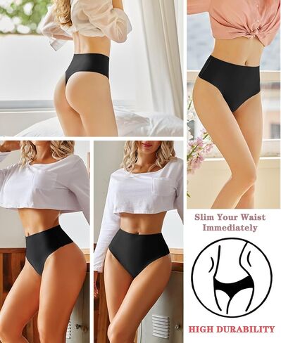 High Waisted Thongs for Women Seamless Underwear for Women No Show Sexy Panties in Saudi Arabia