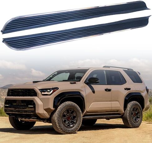 Fit for 2024 2025 T 4Runner Running Boards Side Steps Nerf Bar Accessories in Saudi Arabia