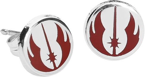 Star Wars Jedi Symbol Enamel Stud Earrings in Saudi Arabia