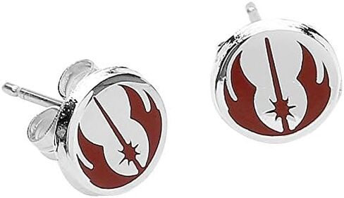 Star Wars Jedi Symbol Enamel Stud Earrings in Saudi Arabia