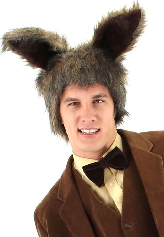 elope Alice in Wonderland March Hare Deluxe Fur Hat in Saudi Arabia