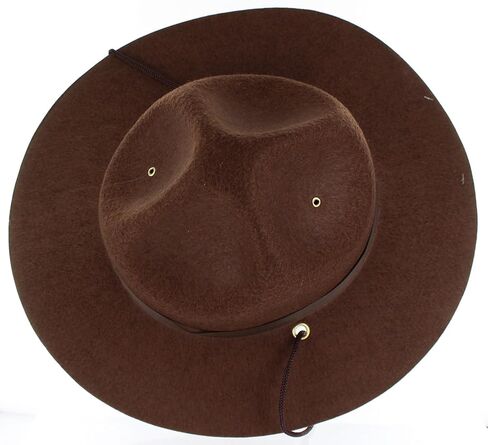 مجموعة أزياء الطيارين من Nicky Bigs Novelties Super State Highway Patrol Trooper Mountie Hat in Kuwait