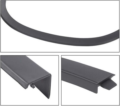 ALLGOOD Front Wheel Housing Molding Trim Compatible with Chevy Trax 2017-2022 Passenger Right Side 42490925, GM1291251 Wheel Arch Trim Fender Flares in Saudi Arabia