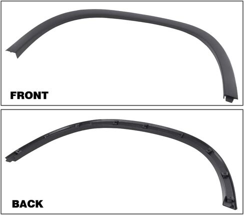 ALLGOOD Front Wheel Housing Molding Trim Compatible with Chevy Trax 2017-2022 Passenger Right Side 42490925, GM1291251 Wheel Arch Trim Fender Flares in Saudi Arabia