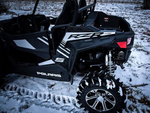 واقيات الطين من SuperATV لـ 2016-2020 Polaris RZR S 1000/2019-2020 RZR S4 1000 | 2 مشاعل خلفية | 8.5 بوصة من الحماية على كل جانب مقابل 4 بوصات in Saudi Arabia