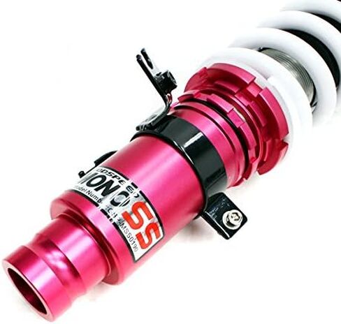 Godspeed MSS0186 MonoSS Coilover Lowering Kit, Fully Adjustable, Ride Height, Spring Tension And 16 Click Damping, compatible with Acura TL 2004-08 All Modesl in Saudi Arabia