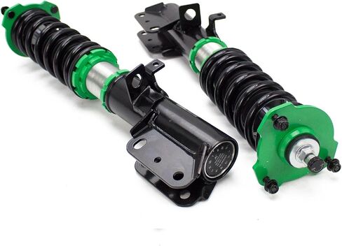 Rev9 R9-HS2-023_2 compatible with Toyota Corolla Sedan FWD (E100) 1993-97 Hyper-Street II Coilovers Lowering Kit, 32 Damping Level Adjustment, Ride Height Adjustable in Saudi Arabia