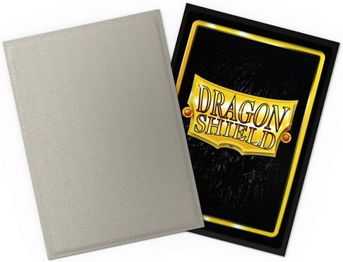 أكمام Dragon Shield - إصدار خاص غير لامع مزدوج: الذكرى السنوية - أكمام بطاقات 100 قيراط زرقاء/فضية - خلفية مزخرفة - متوافقة مع Magic The Gathering وPokémon وYugioh TCG & LCG - محمل علوي in Kuwait
