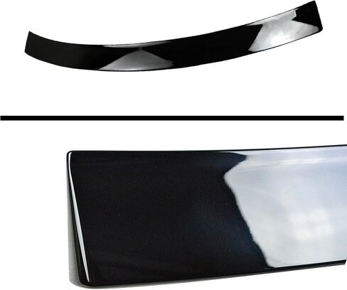 Rear Window Roof Spoiler Visor Wing Compatible with Mercedes-Benz C-Class W204 2008-2014 C250/ C300/ C350/ C63 Sport Gloss Black Exterior Accessories in Saudi Arabia
