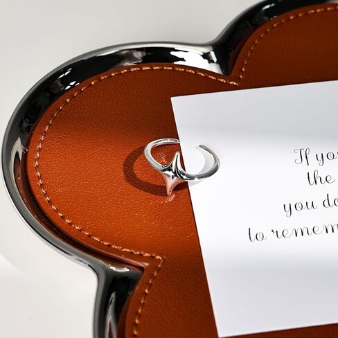 Sterling Silver Star Open Adjustable Ring for Women - Dainty Fashion Ring in Kuwait