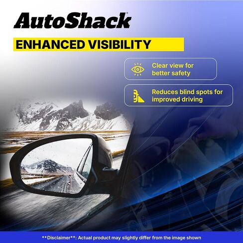 AutoShack Towing Mirror Power Heated Black | Replacement for 2007-2012 Ford F-150 | Driver Side | 1-PC in Saudi Arabia