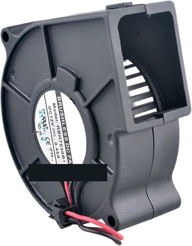 1 قطعة RBH7530B1 7.5 سنتيمتر 75 مللي متر منفاخ مروحة 75x75x30 مللي متر DC12V 0.45A 2pin المزدوج الكرة تحمل الطرد المركزي مروحة التبريد مروحة in Kuwait