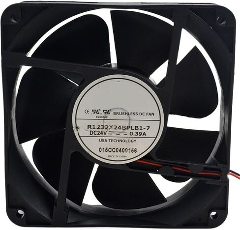 1 قطعة ل R1232X24BPLB1-7 24V 0.39A 12 سنتيمتر 12038 120x120x38 مللي متر مروحة التبريد in Kuwait