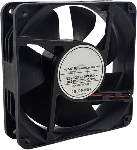 1 قطعة ل R1232X24BPLB1-7 24V 0.39A 12 سنتيمتر 12038 120x120x38 مللي متر مروحة التبريد in Kuwait