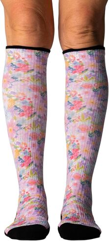 Viasox Compression Socks for Women and Men, Knee High Socks 12-15 mmhg Circulation Support for Flight, Travel, Daily in Kuwait