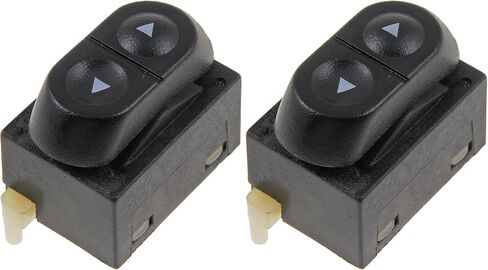 مفتاح نافذة الطاقة Dorman 901-306 - أمامي يسار ويمين، زر واحد متوافق مع موديلات مختارة من Ford / Mercury in Saudi Arabia