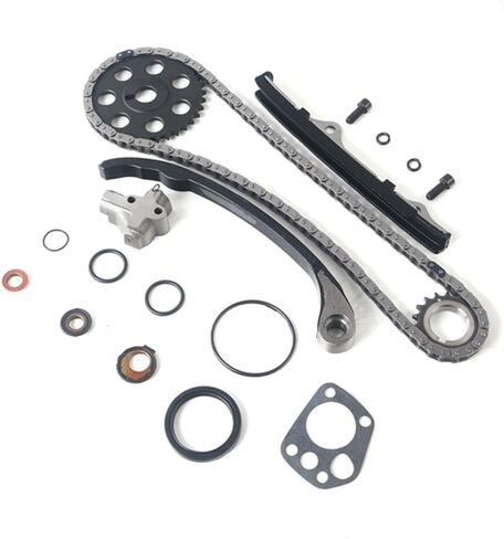 MOCA Timing Chain Kit with Water Pump Oil Pump Fit 1989-1997 for NISSAN Pickup 240SX D21 2.4L L4 SOHC 12V Engine Code KA24E in Saudi Arabia