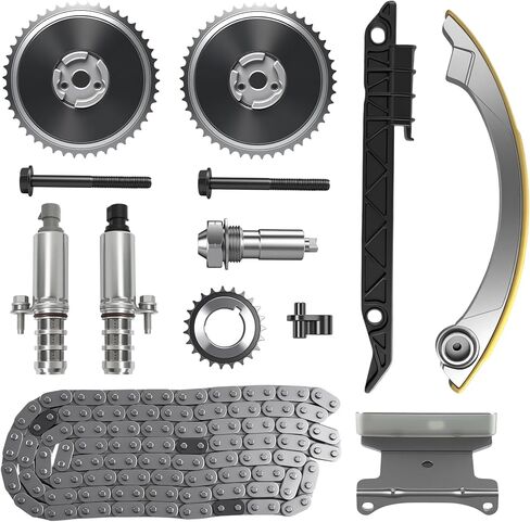 Timing Chain Kit for Buick Verano/Lacrosse/Regal, for Chevy Equinox/Cobalt/Hhr/Malibu/Impala/Orlando, for Pontiac G5, for GMC Terrain 2009-2017 L4 2.4L 12621505, 12655420 in Saudi Arabia
