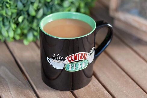 Silver Buffalo Friends Doodle Logo Ceramic Coffee Mug, 20 Ounces in Saudi Arabia