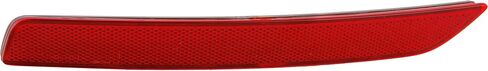 Evan Fischer Bumper Reflector - Rear Driver Side - Compatible With 2021 Chevrolet Tahoe, GMC Yukon, Chevrolet Suburban, GMC Yukon XL - OE Number: 84239330 - Partslink Number: GM1184126 in Saudi Arabia