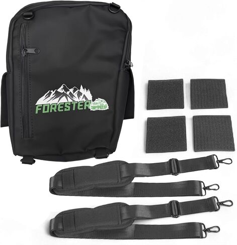 Trunk Organizer Pocket,Trunk Cubby Storage bag For Subaru Forester SK 2019-2025,Accessories Multifunction Trunk Side Cubby Storage Bag, Black, 1 pc(Left side/Driver's Side) in Saudi Arabia