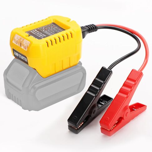 جهاز Jump Starter متوافق مع أدوات Dewalt 20V - كابل Jump Starter 11AWG عالي التحمل (1.2 قدم)، معزز بطارية السيارة باستخدام بطاريات أدوات الطاقة (البطارية غير متضمنة) in Saudi Arabia