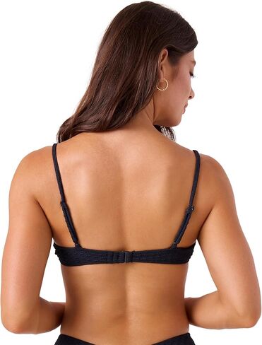 Roxy Women's Bikini Top – Underwire, Adjustable Straps, UPF 50+, Quick-Dry, Surf, Swim, Beachwear in Saudi Arabia
