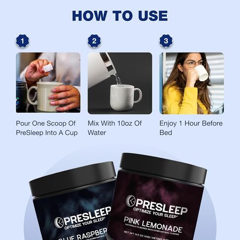 Natural Sleep Powder – Melatonin-Free Sleep Aid with Magnesium Glycinate, L-Theanine & Glycine – Non-Habit Forming, Vegan, Gluten Free, 30 Servings in Saudi Arabia