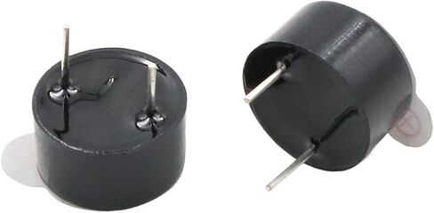 10PCS/lot DC5V 12065 Active Alarm Buzzer Dimension12x6.5MM Continuous Buzzer Alarm Pin Pitch 7.5 MM 85dB 2700HZ in Saudi Arabia