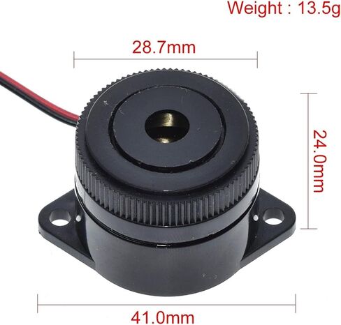 QSI-2910 90DB طنان 29.5x24.5mm DC 12V طنان كهرضغطية نشط صوت مستمر in Saudi Arabia