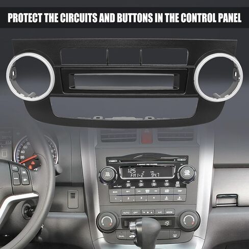 Dash A/C Air Conditioning Replacement Panel Fit for Honda CR-V 2007 2008 2009 2010 2011 (Auto A/C) in Kuwait
