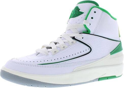 Jordan Big Kid's 2 Retro Python White/Fire Red-Black-Sail (DQ8562 102) in Kuwait