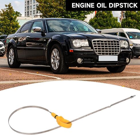 عصا قياس مستوى زيت المحرك - متوافقة مع كرايسلر 300 2005-2010 لشاحن دودج 2006-2010 - استبدال الجزء 4792867AB in Kuwait