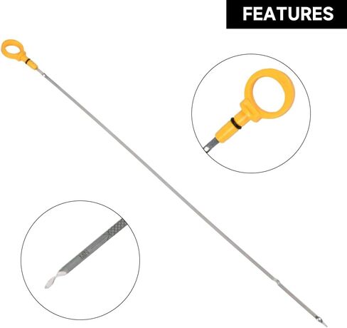 عصا قياس مستوى زيت المحرك - متوافقة مع كرايسلر 300 2005-2010 لشاحن دودج 2006-2010 - استبدال الجزء 4792867AB in Kuwait