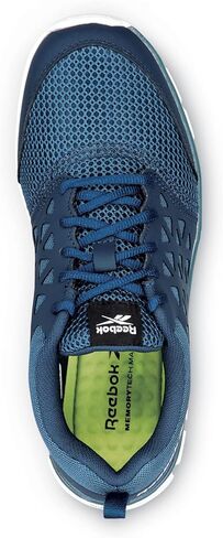 حذاء عمل Reebok Work Sublite Cushion Work، للرجال، كحلي، نمط رياضي، مقاوم للانزلاق MaxTrax، حذاء عمل ناعم عند الأصابع in Kuwait