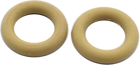16 pcs/4set SHLPDFM Yellow Turbo Pedestal O-Ring Gaskets F4TZ-6N653-A & F4TZ-6N653-B Fits for Ford 94.5-03 7.3L in Saudi Arabia