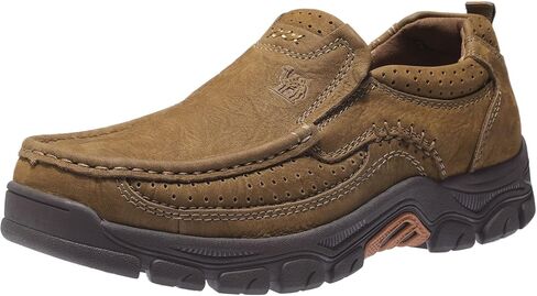 CAMEL CROWN Mens Slip On Loafer Leather Casual Walking Shoes Comfortable for Work Office Dress Outdoor in Saudi Arabia
