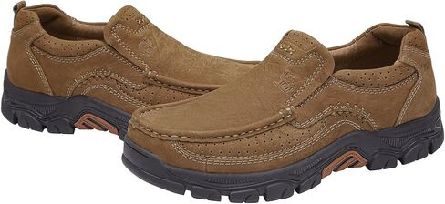 CAMEL CROWN Mens Slip On Loafer Leather Casual Walking Shoes Comfortable for Work Office Dress Outdoor in Saudi Arabia