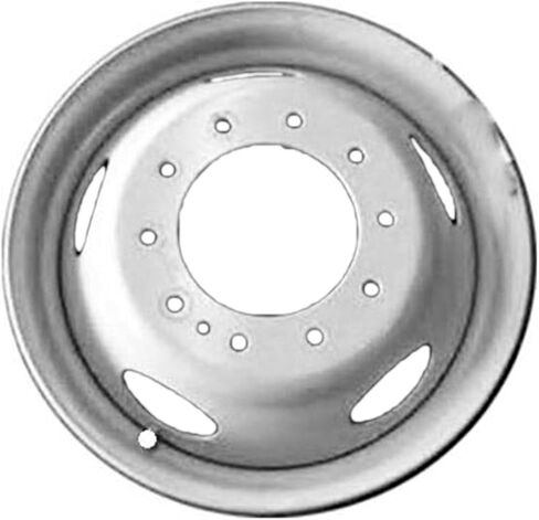 استبدال حافة فولاذية جديدة مقاس 19.5 بوصة لـ 2005-2014 Ford F-450/F-550 (تصميم 5 فتحات) - عجلة طبق الأصل من مصنع الصلب الرمادي in Kuwait