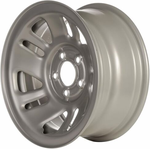 حافة عجلة فولاذية مقاس 15 بوصة لسيارة Ford Explorer/Ranger موديل 1998-2007 (تصميم 10 فتحات) - عجلة فولاذية من مصنع ريمان الفضي in Saudi Arabia